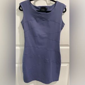Cynthia Rowley Slate Gray Office Bodycon Dress. Size M. NWOT. Flattering, fitted